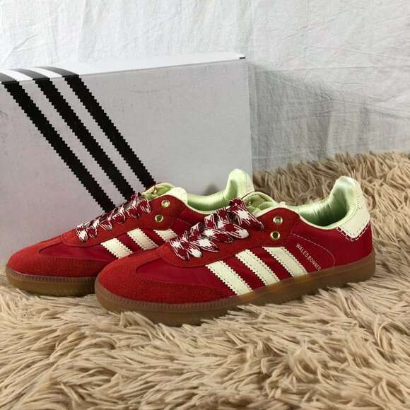 Adidas x Wales Bonner Red Samba Scarlett Red - Picture 1 of 8